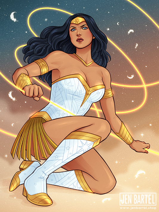 Celestial Wonder Woman Print