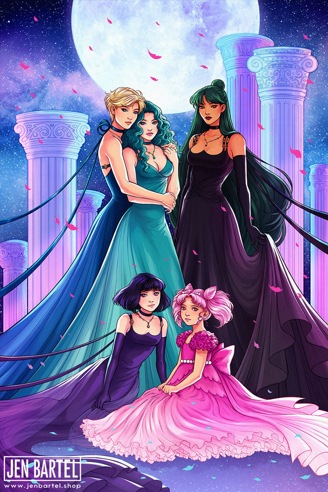 Outer Princesses Print
