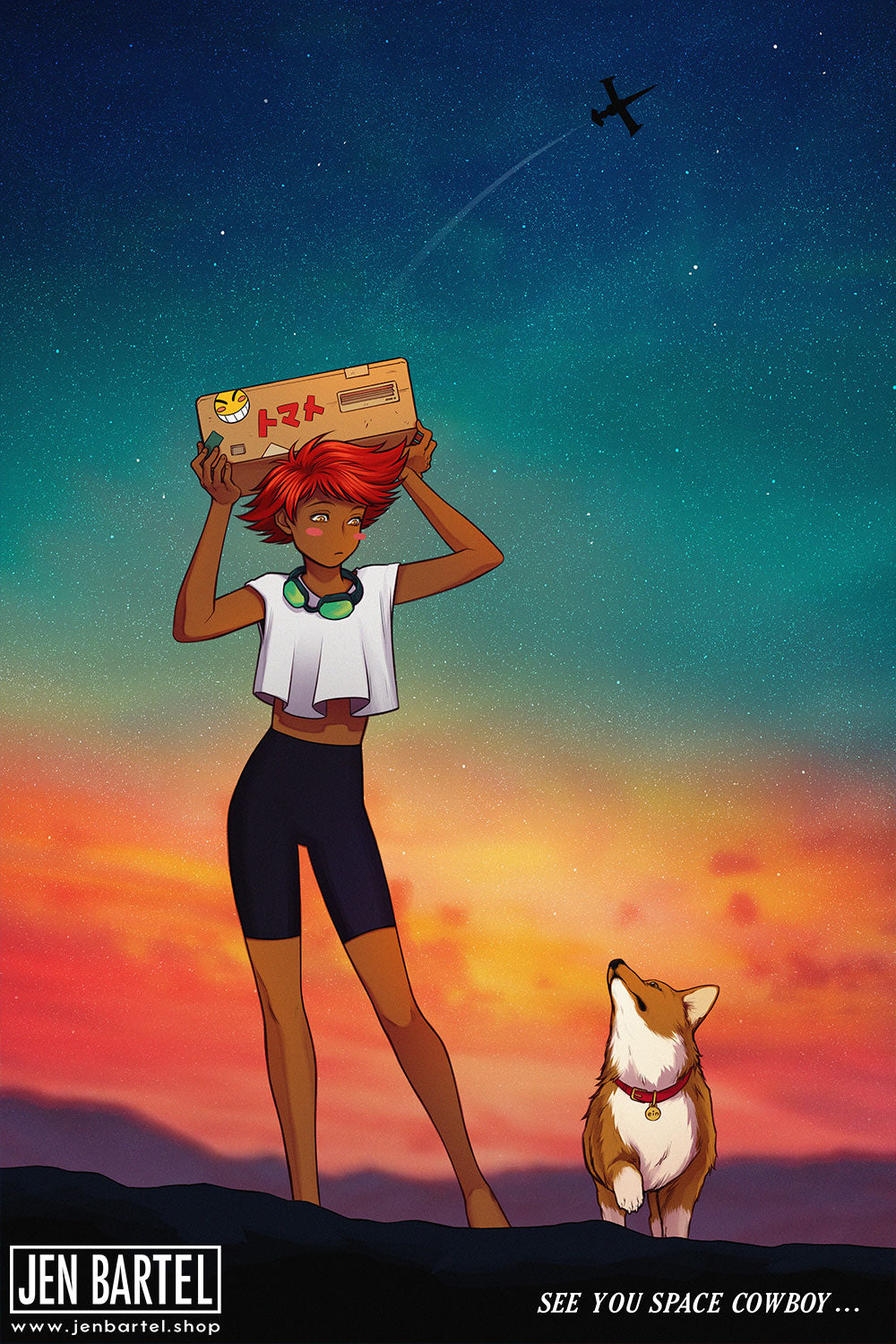 Space Cowboy Print