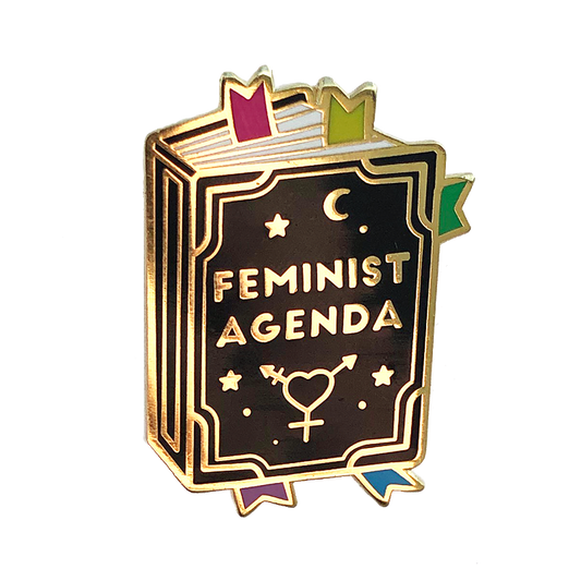 Feminist Agenda Pin