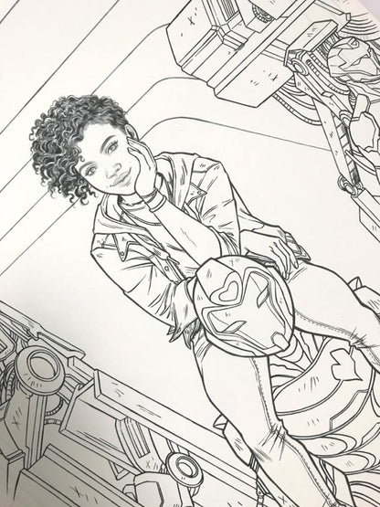 Ironheart #1 Variant Cover Original Artwork