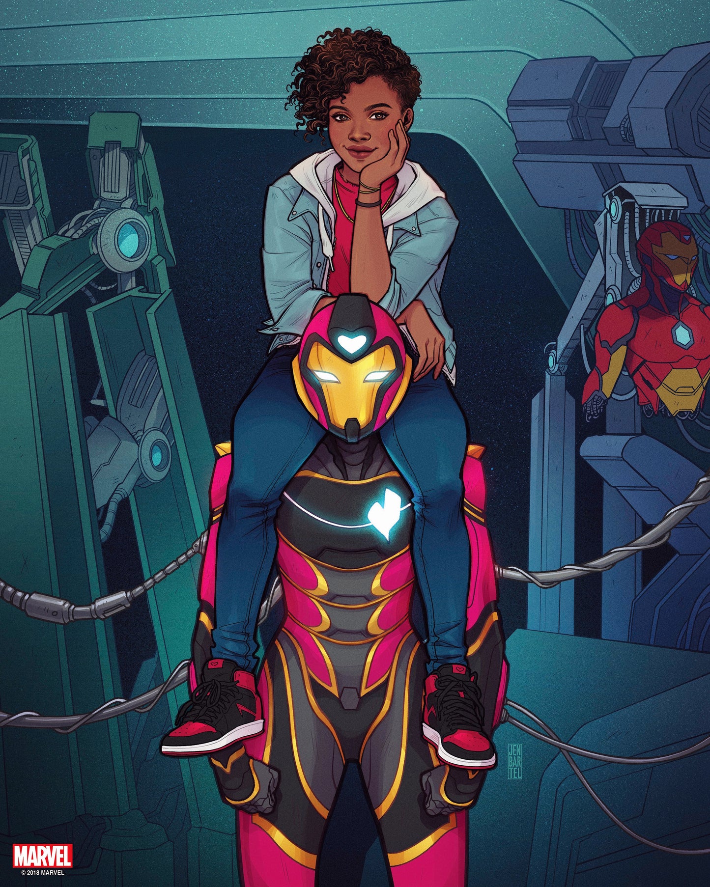 Ironheart #1 Variant Cover Original Artwork