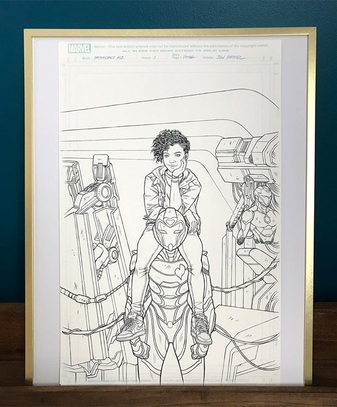 Ironheart #1 Variant Cover Original Artwork