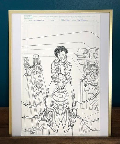 Ironheart #1 Variant Cover Original Artwork
