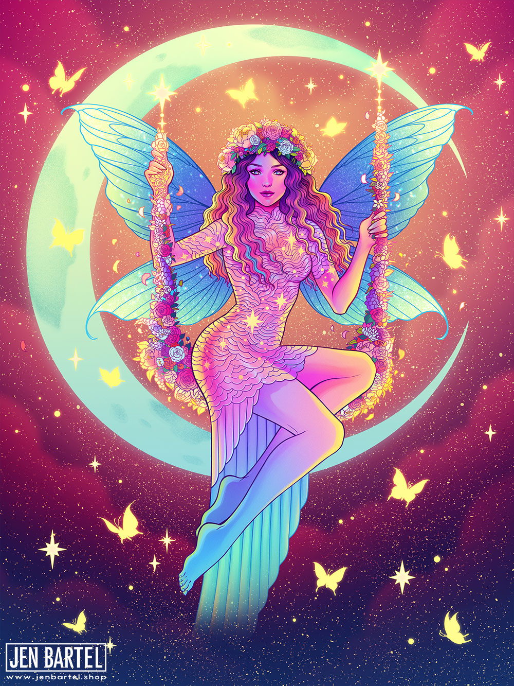 Lunar Fairy Print