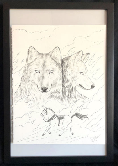Heathen #2 Variant Cover Original Art