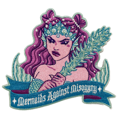 Mermaids Against Misogyny Patch