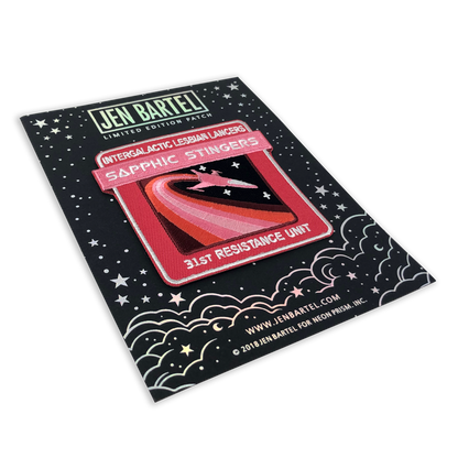 Sapphic Stingers Patch