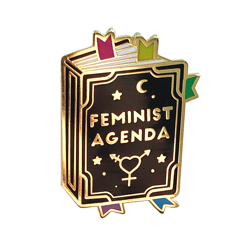 Feminist Agenda Pin