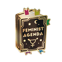 Feminist Agenda Pin