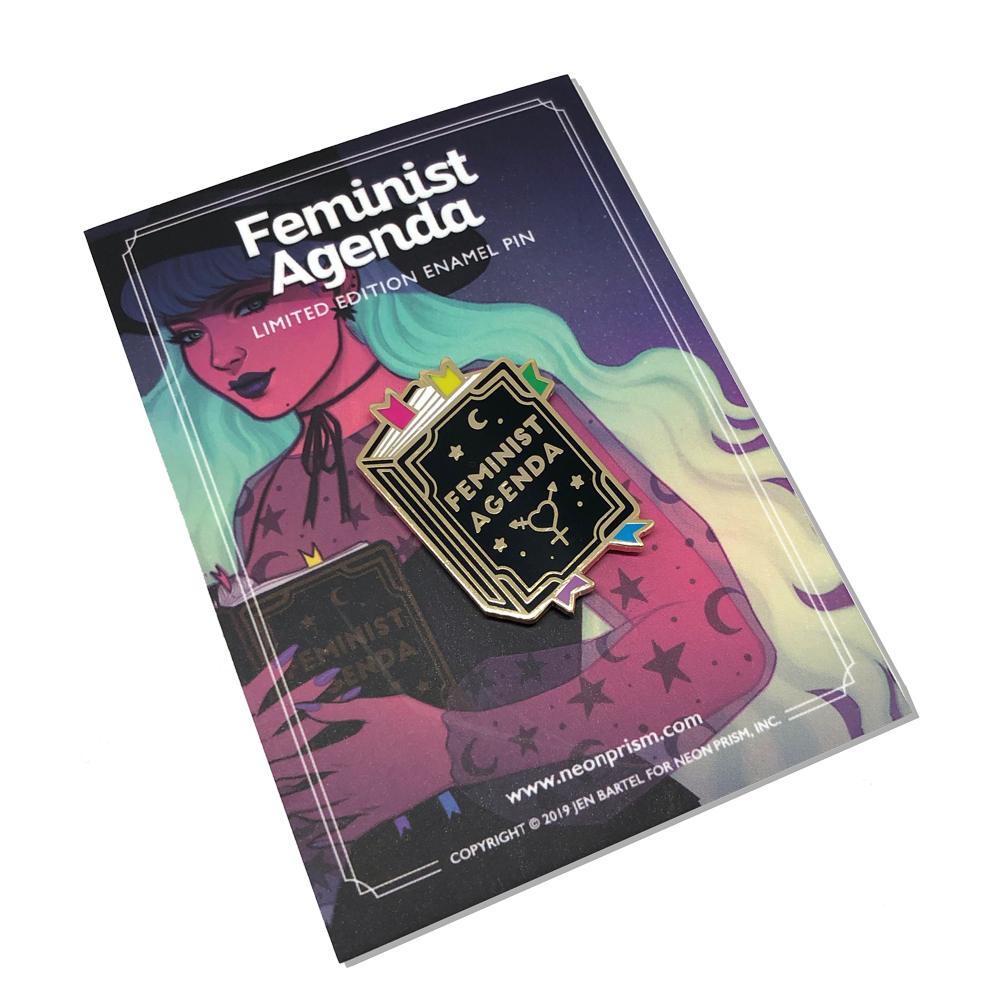 Feminist Agenda Pin