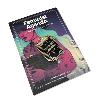 Feminist Agenda Pin