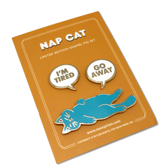 Nap Cat Pin Set