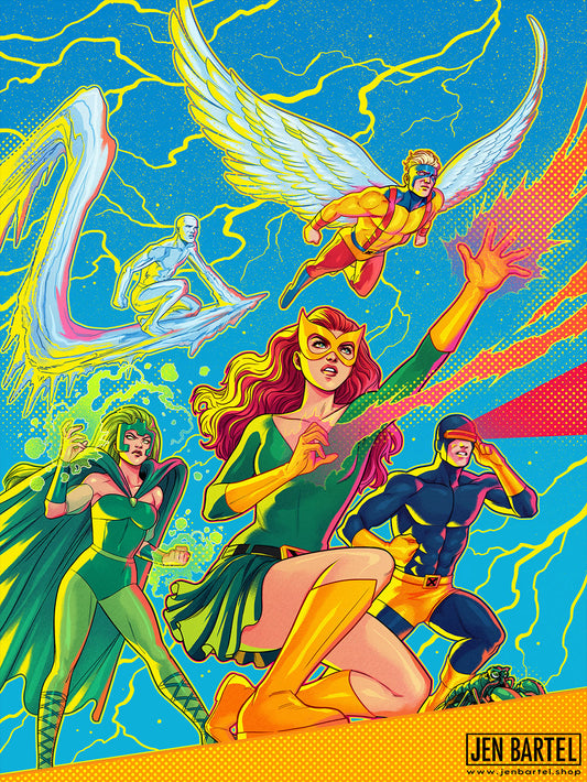 Classic X-Men Print