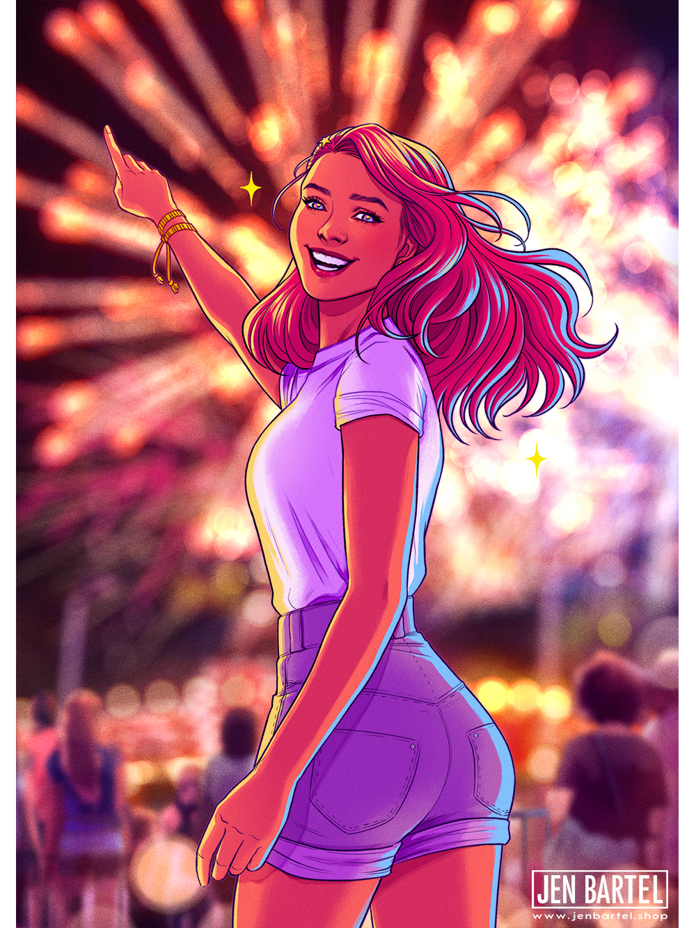 Young in Love Print Set