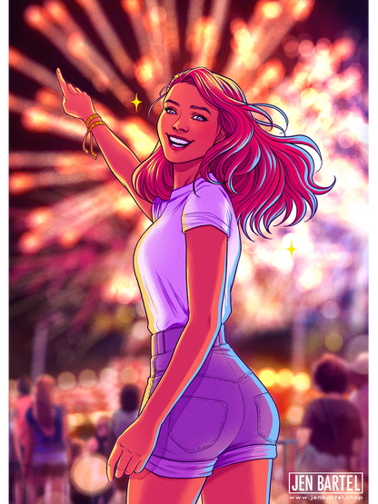 Young in Love Print Set