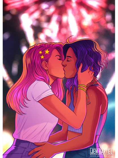 Young in Love Print Set